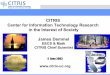 CITRIS Center for Information Technology Research in the