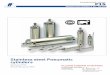 Stainless steel Pneumatic cylinders - FLUIDTECHNIK BOHEMIA, s.r.o