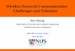 Wireless Powered Communication: Challenges and Solutions