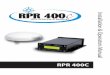 Installation & Operators Manual RPR 400C