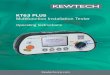 KT63 PLUS Multifunction Installation Tester