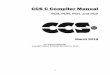 CCS C Compiler Manual - mouser.com