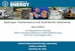 Hydrogen Transmission and Distribution Workshop