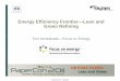 Energy Efficiency Frontierâ€”Lean and Green Refining