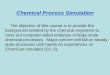Chemical Process Simulation - Tunghai University