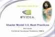 Shader Model 3.0, Best Practices