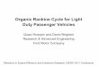 Organic Rankine Cycle for Light Duty Passenger Vehicles