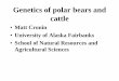 Genetics of polar bears and cattle - USDA