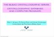 THE BILBAO CRYSTALLOGRAPHIC SERVER: CRYSTALLOGRAPHIC DATABASES
