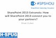 SharePoint 2013 Extranets: How will SharePoint 2013 connect