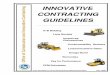 INNOVATIVE CONTRACTING Office of Construction and Innovative