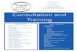 Training and Consultation brochure