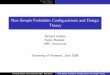 Non-Simple Forbidden Configurations and Design Theory