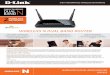 HiGH-PerForMaNCe Wireless NetWorKiNG - D-Link