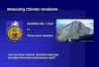 Measuring Climatic Gradients