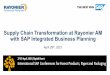 Supply Chain Transformation at Rayonier AM with SAP 