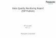 Voice Quality Monitoring Report (SIP Publish)