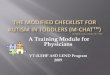 A Training Module for Physicians - University of Vermont