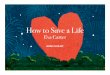 How to Save a Life - Random House Books