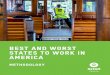 BEST AND WORST STATES TO WORK IN AMERICA