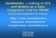 GeoModeler – Linking of GIS and Models as a Data 