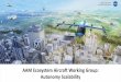 AAM Ecosystem Aircraft Working Group: Autonomy Scalability