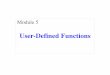 User-Defined Functions - Cornell University