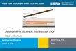 Self-Powered Acoustic Transmitter (TCF) - Energy