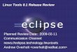 Linux Tools 0.1 Release Review - Eclipse