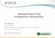 Optimal Power Flow Competition Introduction