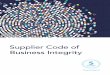 Supplier Code of Business Integrity - Solvay S.A