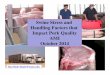 Swine Stress and Handling Factors that Impact Pork Quality 