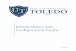Mobile Office 365 Configuration Guide - University of Toledo