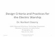 Design Criteria and Practices for the Electric Warship