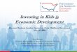 Investing in Kids is Economic Development