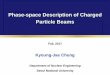 Phase-space Description of Charged Particle Beams