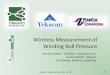 Wireless Measurement of Winding Roll Pressure