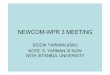 NEWCOM-WPR 3 MEETING