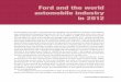 Ford and the world automobile industry in 2012