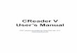 CReader V Userâ€™s Manual -