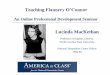 Teaching Flannery O'Connor Lucinda MacKethan - America in Class