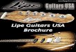 Lipe Guitars USA Brochure - NAMM.org | believe in music