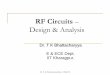 RF Circuits â€“ Design & Analysis - IIT Kharagpur