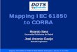 Mapping IEC 61850 to CORBA - Object Management Group