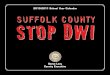 2010-2011 DWI Poster Contest School Calendar - Suffolk County