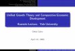 Unified Growth Theory and Comparative Economic Development