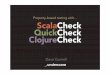 QuickCheck ClojureCheck ScalaCheck - Meetup