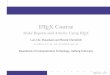LATEX Course - Department of Electronic Systems