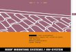 ROOF MOunting SYStEMS / 4W-SYStEM - BTI