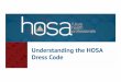 HOSA Dress Code Feb 2013